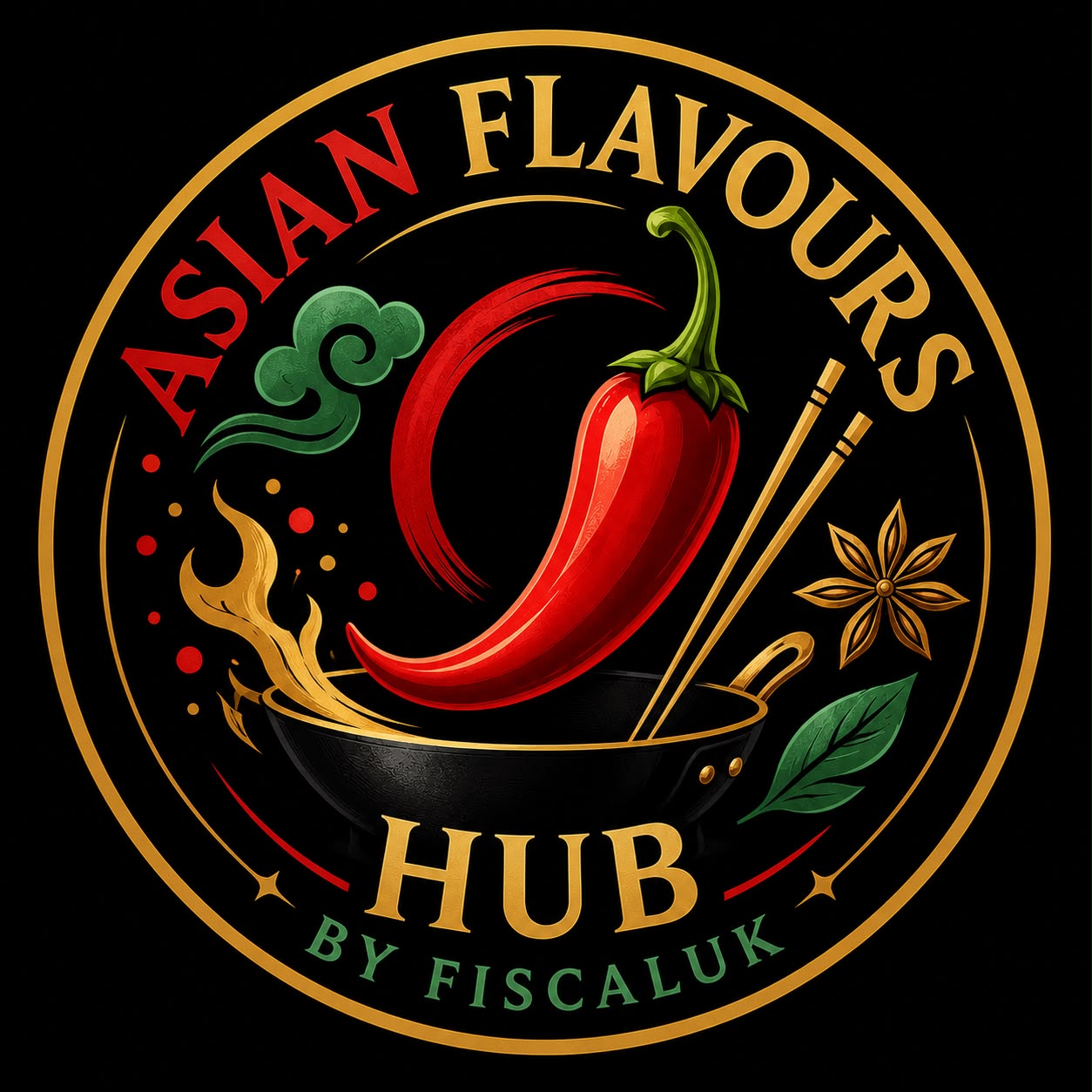Asian Flavours Hub logo